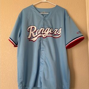 Corey Seager Texas Rangers Baseball Jersey Size XL Blue